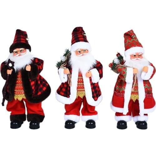 Kids Electric Santa Claus Toy for Kids Dancing Relieve Stress Supplies Realistic Funny Toy with Funny Action