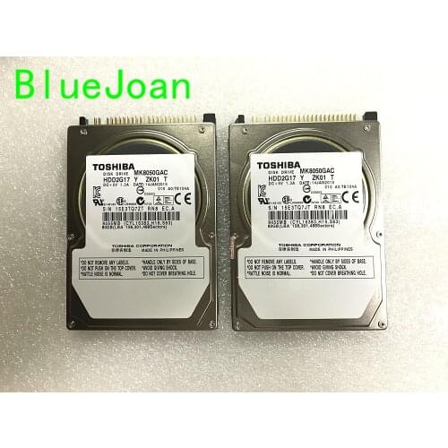 Free shipping Test good work Disk drive MK8050GAC MK8050GACE ZK01 DC+5V 1.3A 80GB For BMWW CIC RADIO Car HDD navigation systems
