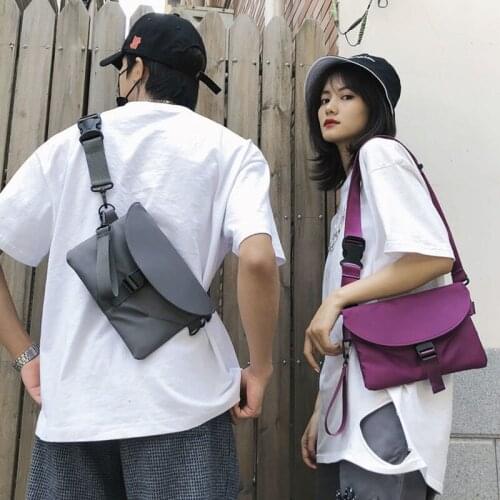 Ins Superfire Net Red Female Chest Bag Male Messenger Bag Handbag Trend Wild Shoulder Bag Casual Bag Casual Shoulder BagHand Bag