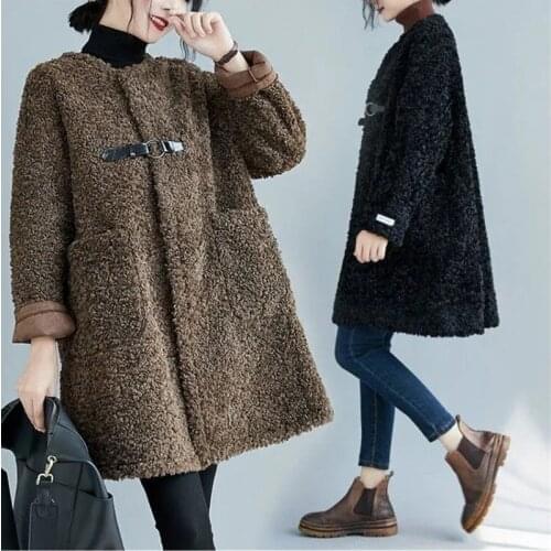 LLLmwybiao Long Fur Coats