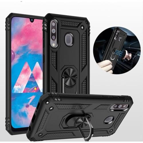 For Samsung Galaxy A01 A10 A10E A10S A11 Case Armor Magnetic Car Phone Cover M01 M10 M11 M20 M21 M30 M30S M31 M31S M40 M40S Case