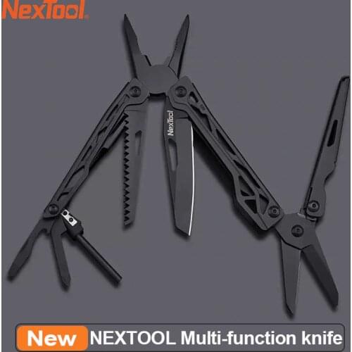 NEXTOOL Multi-function knife 10 IN 1 Portable Folding Knife Stainless Steel Opener Screwdriver Tools knife