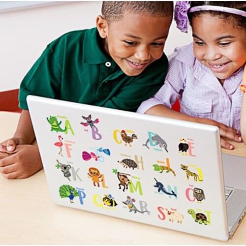 Letter all Stickers for Refrigerator Small Cabinet Notebook Decoration Waterproof Small Size 26 Letters Waterproof Poster