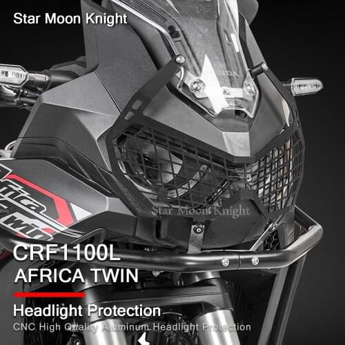 Motorcycle Headlight Head Light Guard Protector Cover Protection Grill For Honda Africa Twin CRF1100L CRF 1100 L1 CRF 1100 L
