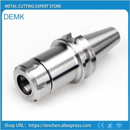 New Spindle BT40 ER40 100L High Precision Full Grinding White ISO Standard Spring Chuck ER40 CNC Machine Tool BT40 Spindle