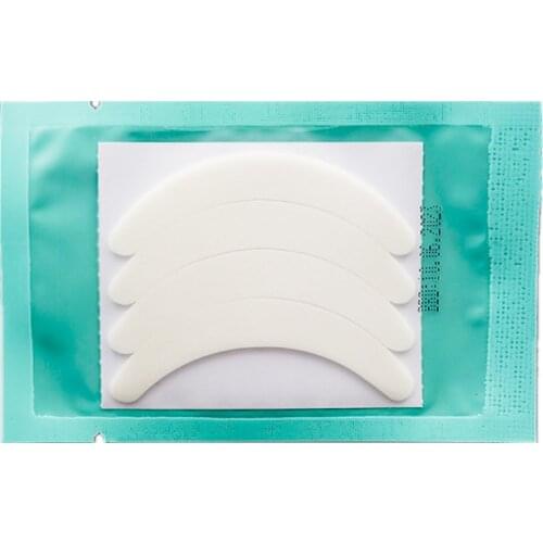 10 bag Foam Sponge Slim Lashes Patch Lint Free Eyelash Pads Sticker Medical Tape Under Eye Patches Eyelash Grafting Supplies