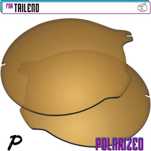 EZReplace Polarized Replacement Lenses for - Oakley Tailend Sunglasses - Gunmetal P