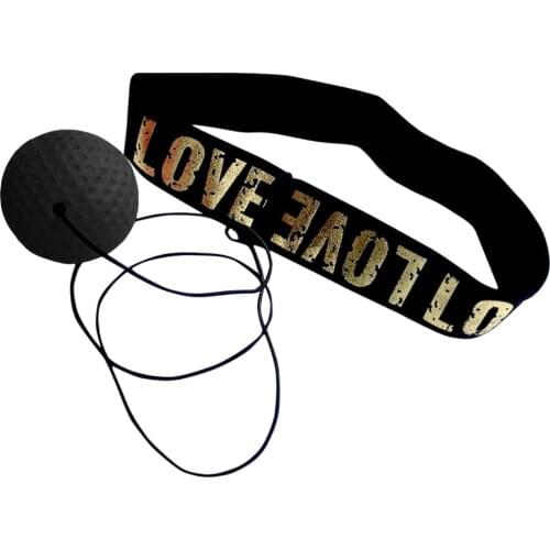 Boxing Reflex Ball Set 1 Adjustable Headband + Reflex Balls for Punching Speed Reaction Agility Training