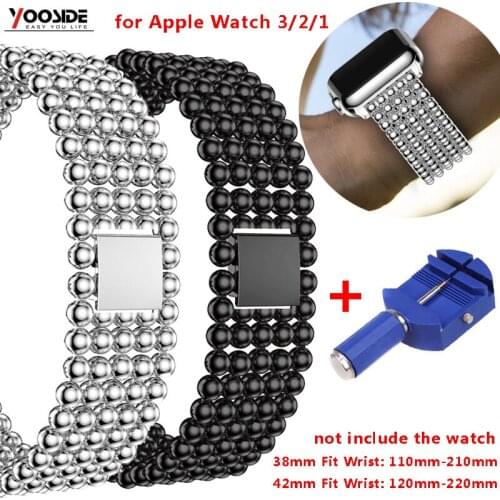 Fasion Stainless Steel Apple Watch Band Easy to dismantle Replacement Strap for Apple Watch Series3 Series2 Series1 38mm/42mm