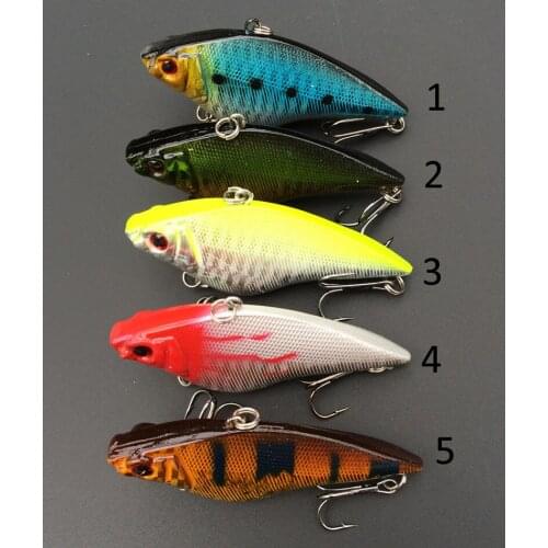 Fishing Tackle VIB Artificial Lure Bait New Vibration Hard Lures Baits 7cm 16g For Fresh Saltwater 1 Piece
