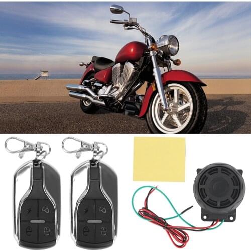12V Dual Remote Control Motorcycle Theft Protection Bike Scooter Motor Alarm System Car Styling Motorcycle Alarm Security System