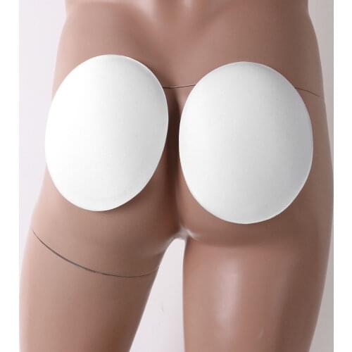Women Men Hip Contour Enhancer Push Up Butt Pads Removable Foam Buttocks Cushion Enhancing Butt Hip Inserts for Briefs Underwear
