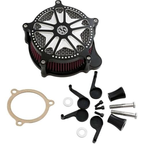 CNC Air Cleaner Intake Filter For Harley Touring Street Glide Road King 2008-16