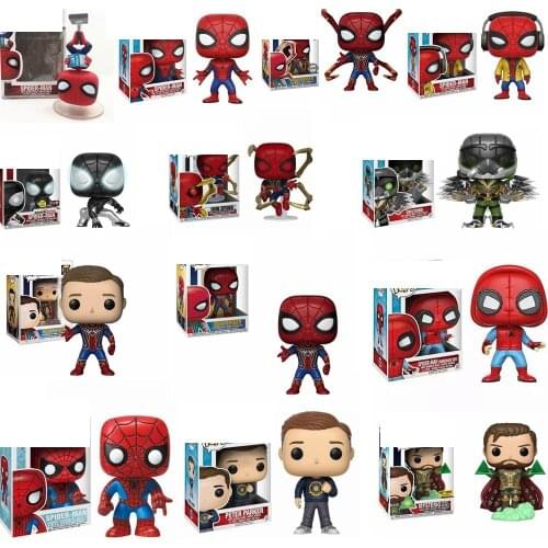 FUNKO POP Spider-Man: Homecoming PVC Action Figure Collected toys for Children