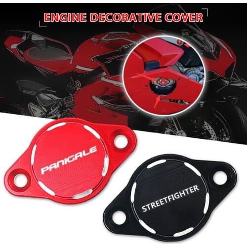 For DUCATI Panigale V4 V4S Streetfighter V4 V4S Motorcycle CNC Magnetoelectric Engine Decorative Cover Protective Cover