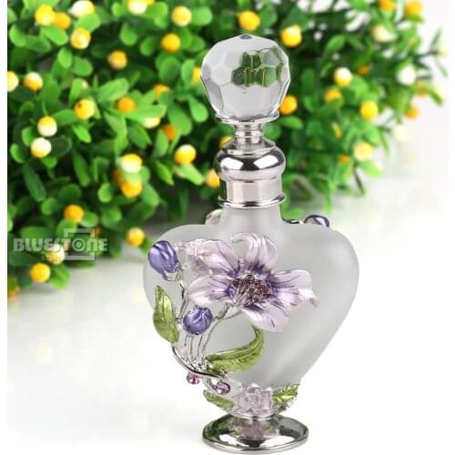 5ml Vintage Mass of flowers Perfume Bottle Empty Refillable Antique Bottles Crafts