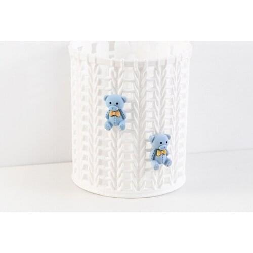 Exquisite Tiny Strawberry Pen Organizer Holder Cute Pink Basket-like Pen Holders