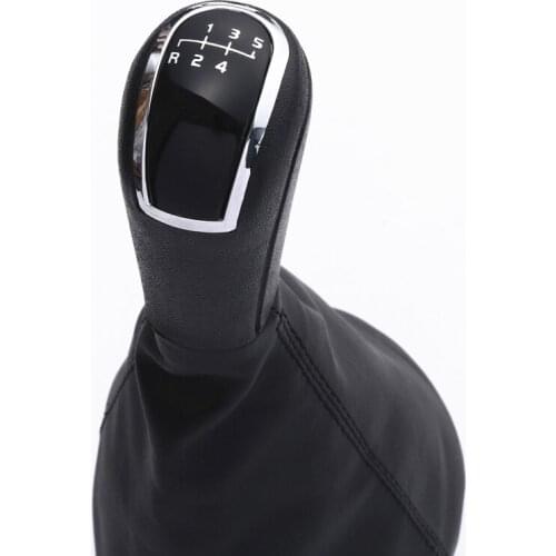 JY ABS Black 5 Speed Switch Knob Switch Bag Gear Shif Level Cover Car Accessories Styling For MERCEDES BENZ C CLASS W202