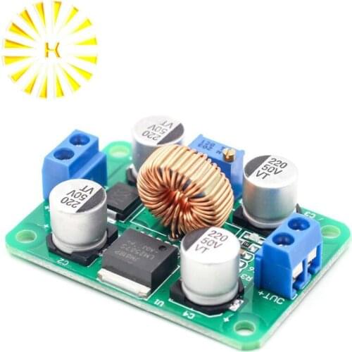 LM2587 DC-DC 3.5V-30V To 4V-40V Step Up Power Supply Module Adjustable 5A Boost Converter Voltage Regulator Board Connector