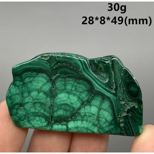BEST! 100% Natural green malachite polished mineral specimen slice rough stone quartz Stones and crystals Healing crystal