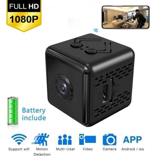 X6D Mini Camera 1080P HD Ip Camera Night Version Voice Video Security Wireless Mini Camcorders Surveillance Cameras Wifi Camera