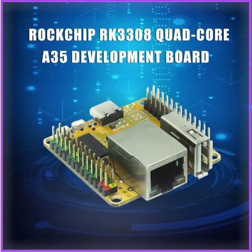 ROCK PI S Rockchip RK3308 quad-core A35 development board V1.2 version suitable for IoT smart speakers