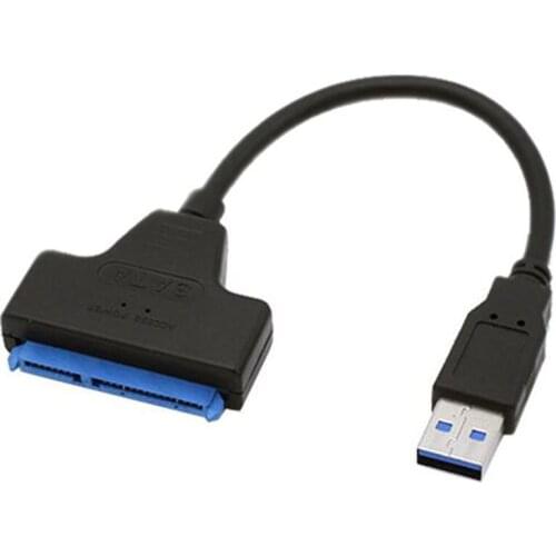 Dawupine USB 3.0 to SATA Data Wire Hard Disk Connector Easy Drive Line Sata7+15P Applicable to 2.5 inch mobile hard disk