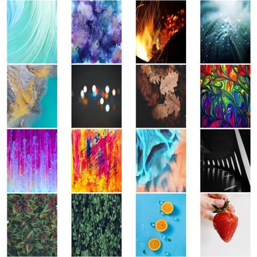 Bead Embroidery Fruit Map Still Life Leaf Diamond Painting Cross Stitch Set Painting Home Decoration Square Diamond Round