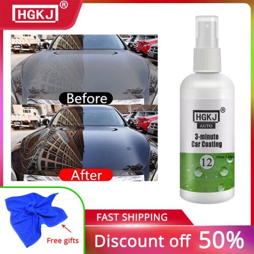 HGKJ-12 Car Paint Wheel Iron Powder Auto Cleaning Agent Rim Car Cleaner Spot Remover Polishes Coating Supplie Spot Rust Tar