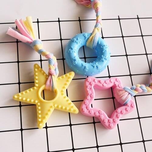 Multiple Style Dog Chew Toys Dog Rubber Ball Bone Toys Small Large Dog Squeak Sound Vocal Pet Toys Pet Interactive Accessories