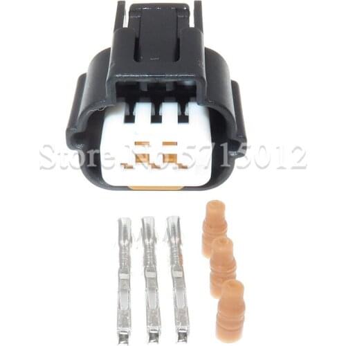 3 Hole PK605-03027 Automotive Electrical Female Plug Waterproof Car Connectors With Terminal For Mitsubishi