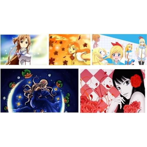 42style Japanese Anime Girl Art Film Print Silk Poster for Your Home Wall Decor 24x36inch