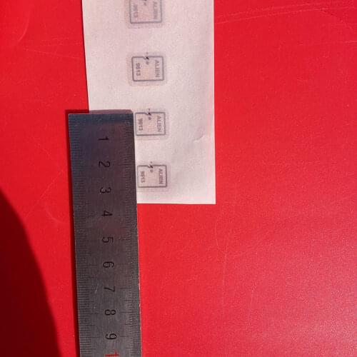 Alien authoried 9613 100pcs per roll UHF RFID wet inlay 860-960MHZ Higgs3 915M EPC C1G2 ISO18000-6C can used to RFID tag label