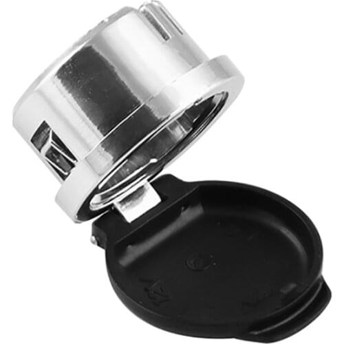 12V Dash Power Outlet Cover Car Modification Socket Plug Auto Parts Lighter Dust Cover Cap Protection Car Plug for Chevrolet