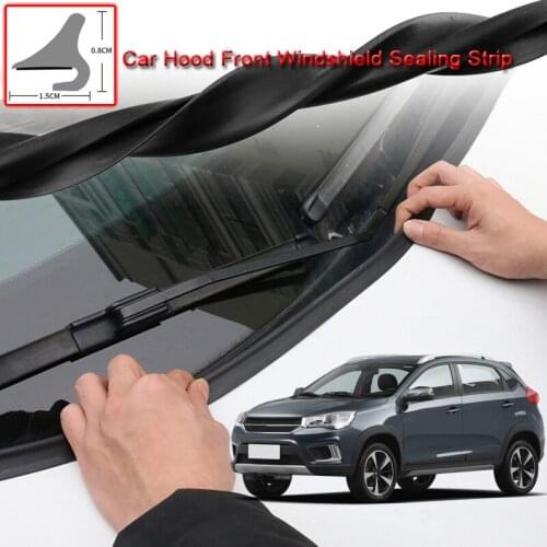 For Chery Tiggo 3X 2016-2020 Car Seal Strip Windshied Spoiler Filler Protect Edge Weatherstrip Strips Sticker Auto Accessories