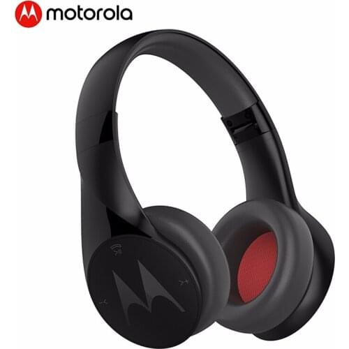 Motorola Moto Pulse Escape Bluetooth Headphones Touch Button Wireless Headphones Stereo Noise-lowering Bass Foldable Headset