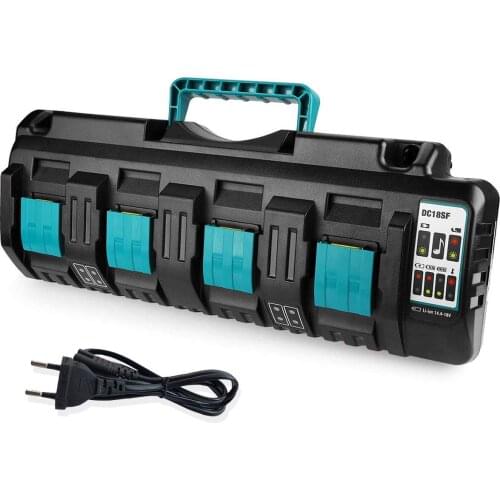 110V-220V AD/DC Adapter 18V 12A Fast Power Charger for MAKITA 18V 14.8V battery Bl1430 Bl1830 DC18SF 5V USB Phone Charger