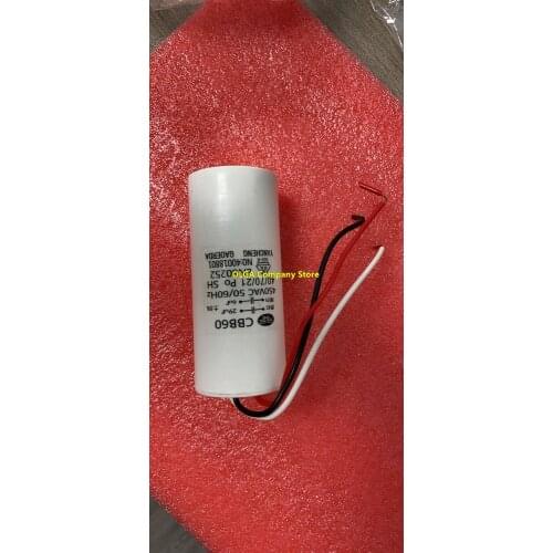 CBB60 electric hoist motor crane lift start capacitor 6UF+29UF 450V three 3 lines