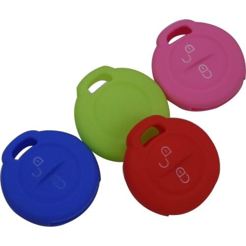 Kutery 2 Buttons Key Case Silicone Protect Shell For Mitsubishi Colt Warior Carisma Spacestar Car-Styling