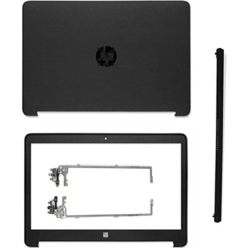 NEW Top Back Case For HP ProBook 640 650 G1 Laptop LCD Back Cover/Front Bezel/Hinges/Hinge Cover Black