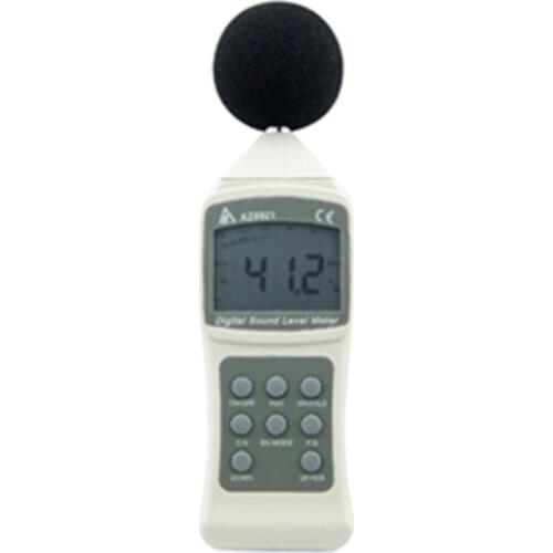 AZ8921 LCD Digital Sound Level Meter Noise Detector Decibel Unique Background Auto / Manual Ranging