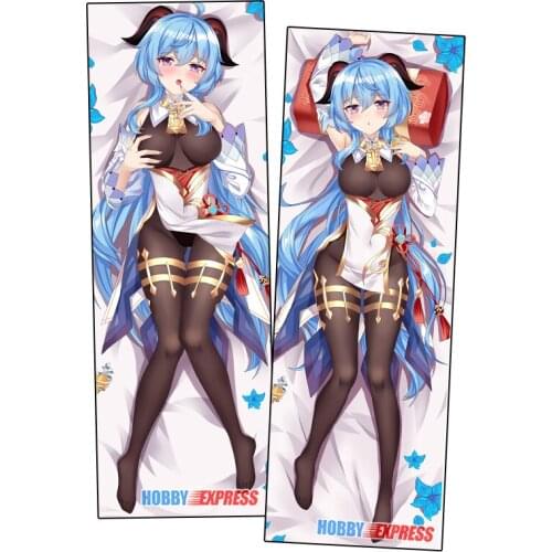 Hobby Express Anime Dakimakura Japanese Otaku Waifu Hugging Body Pillow Cover Ganyu Genshin Impact 21149