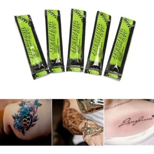 20pcs Tattoo Aftercare Cream Care Lotion Anti Scar Vitamin Ointment Repair Gel Nursing Ointment A&D Anti Tattoo Scar