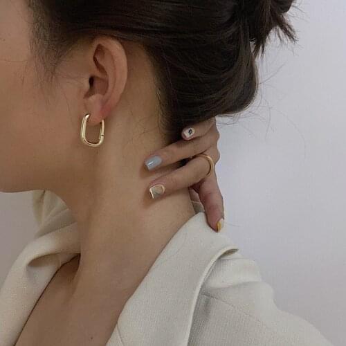 2020 New Fashion Hot Sale Womens Earrings Neutral Bardian Metal Geometry Earrings For Women Girl Party Jewelry Gifts Wholesale
