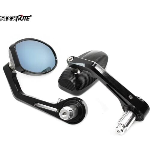 Motorcycle Universial 7/8" Handlebar End Rearview Mirror For BMW F800R G310R K1200R R NINE T S1000R S1000RR HP2 HP4 R1200RS