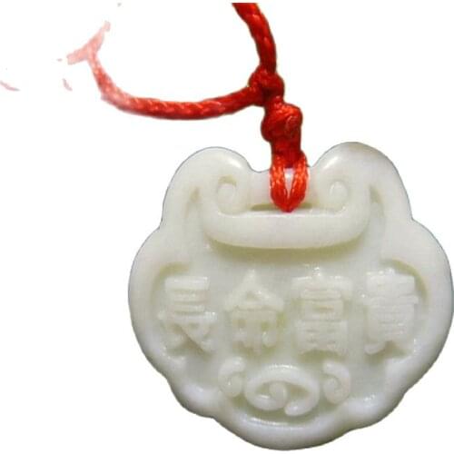 Natural Lantian jade pendant fall rich Baby Jade Pendant Long life