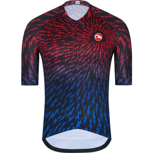 New 2021 Pro Team Summer Bike Shirt Mens Cycling Jersey Short Sleeve Sportswear Maillot Ciclismo MTB Breathable Clothing