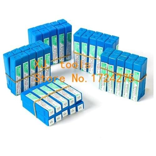 New 50pcs 2F/3F/4F Flute 2/2.5/3/3.5/4/4.5/5/5.5/6mm Diameter Straight Shank Milling Cutter rotary cutter Bit Cutting tools