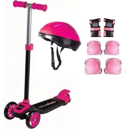 Distinguisher Toys Cool Wheels 3 Wheel Twist Pink Scooter Suit