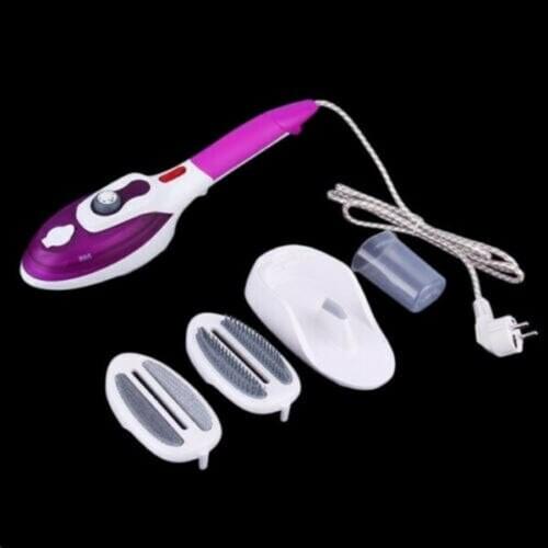 Steam Iron Ceramic Soleplate Multifunction Electric Lint Remover Garment Steamer
